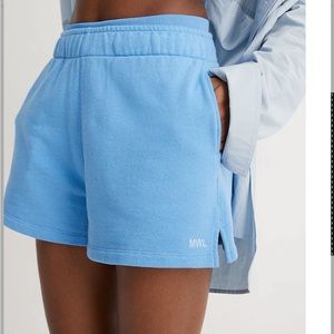 Madewell MWL Terry Drawstring Shorts